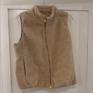 Vintage Mossimo Cozy Tan Sherpa Vest